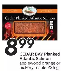 Sobeys Cedar bay planked atlantic salmon offer