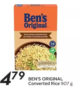 Sobeys Ben's original converted rice offer