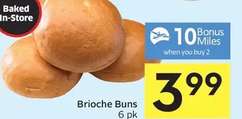 Foodland Brioche buns offer