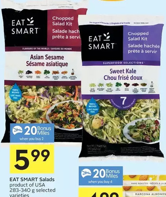 Foodland Eat smart salads offer
