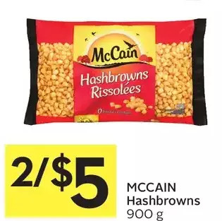 Foodland Mccain hashbrowns offer