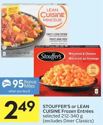 Foodland Stouffer's or lean cuisine frozen entrees offer