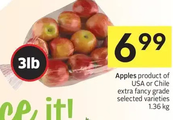 Foodland Apples offer