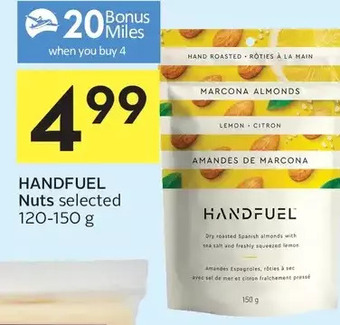 Foodland Handfuel nuts offer