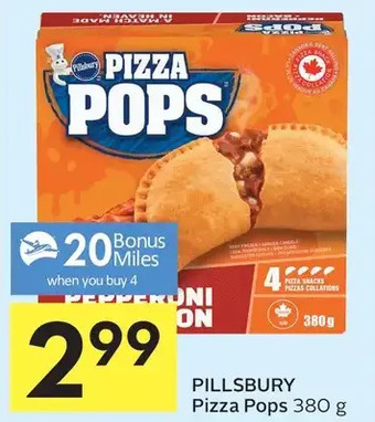 Foodland Pillsbury pizza pops offer