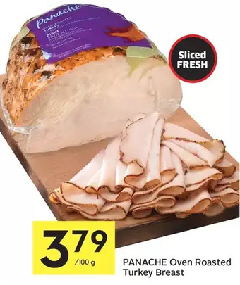 Foodland Panache oven roasted turkey breast offer
