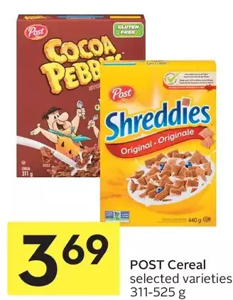 Foodland Post cereal offer