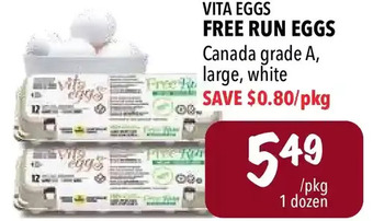 Farm Boy Vita eggs free run eggs offer