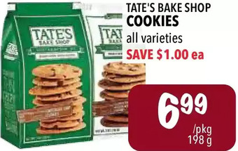 Farm Boy Tate's bake shop cookies offer