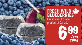 Farm Boy Fresh wild blueberries offer