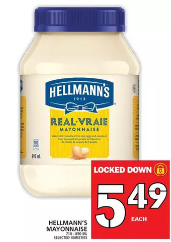 Food Basics Hellmann's mayonnaise offer