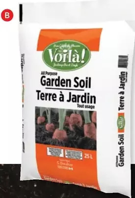 Lowe's Voilà! garden soil offer