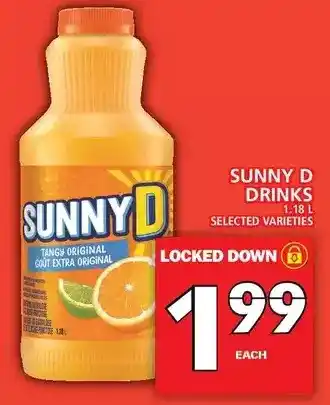Food Basics Sunny d drinks offer