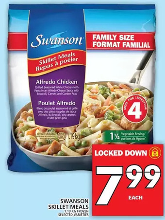 Food Basics Swanson skillet meals offer