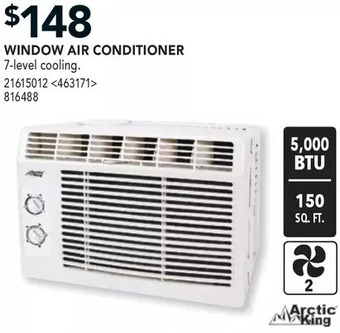 Lowe's Arctic king window air conditioner offer