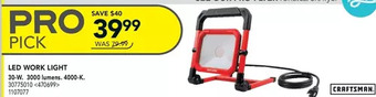 RONA Craftsman led work light offer
