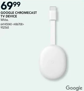 Google chromecast tv device