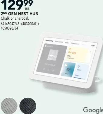 RONA Google 2nd gen nest hub offer