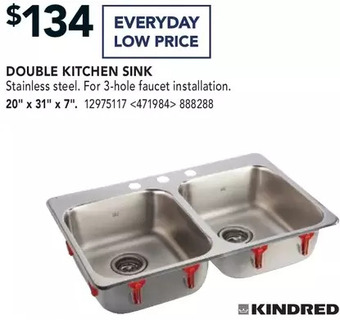RONA Double kitchen sink offer