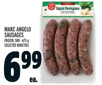 Metro Marcangelo sausages offer