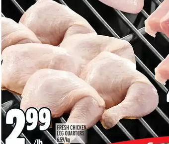 Metro Fresh chicken leg quarters offer