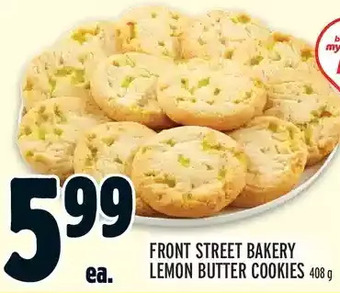 Metro Front street bakery lemon butter cookies offer