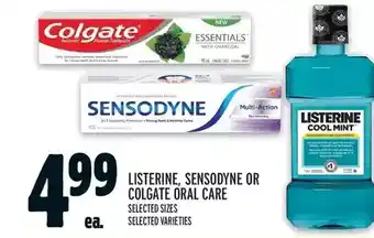 Metro Listerine, sensodyne or colgate oral care offer
