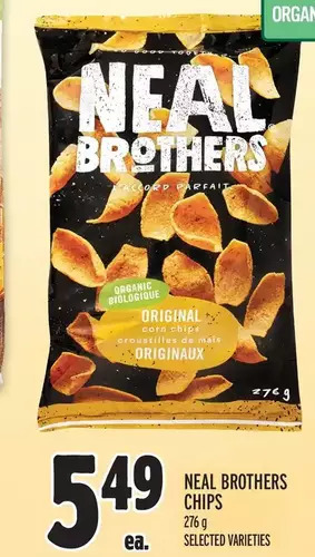 Metro Neal brothers chips offer
