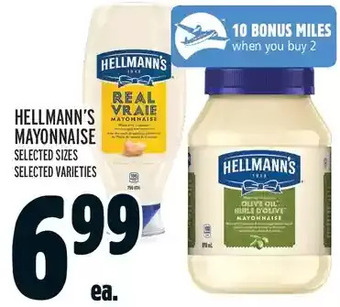 Metro Hellmann's mayonnaise offer