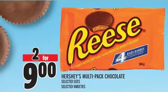 Metro Hershey's multi-pack chocolate offer