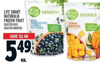 Metro Life smart naturalia frozen fruit offer