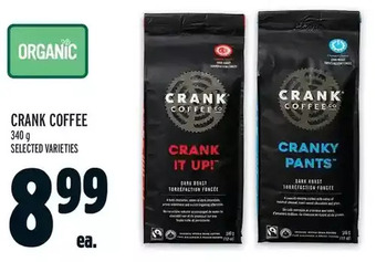 Metro Crank coffee offer