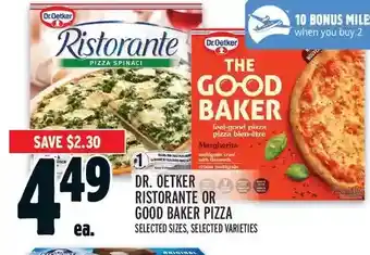Metro Dr. oetker ristorante or good baker pizza offer