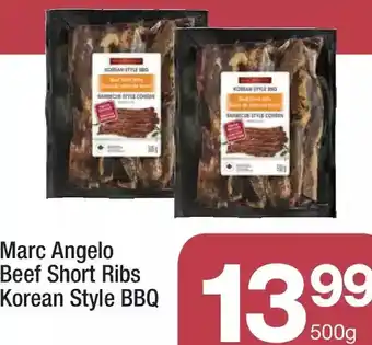 Marc angelo beef short ribs korean style bbq
