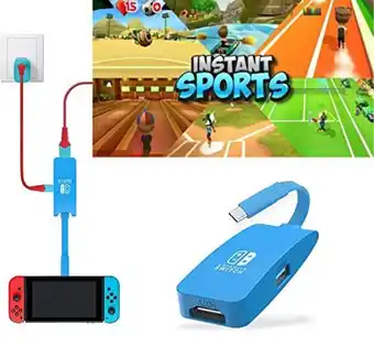 Amazon Switch charging dock for nintendo switch oled nintendo switch dock, 4k/60hz portable switch docking station for tv, 1080p nin offer