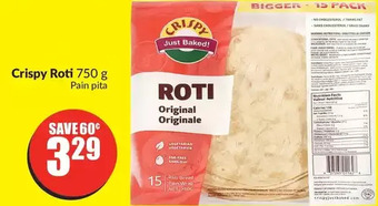 FreshCo Crispy roti offer