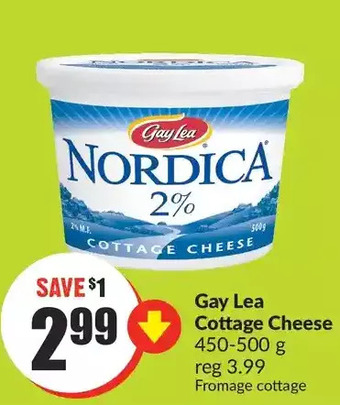 FreshCo Gay lea cottage cheese offer