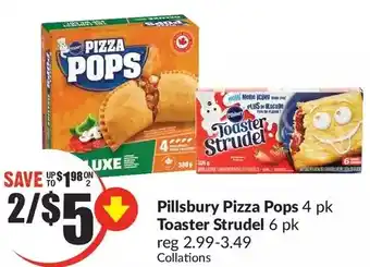 FreshCo Pillsbury pizza pops | toaster strudel offer