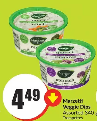 FreshCo Marzetti veggie dips offer