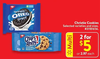 Walmart Christie cookies offer