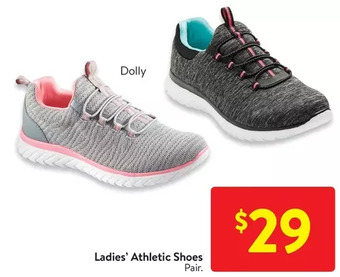 Walmart Ladies' athletic shoes offer
