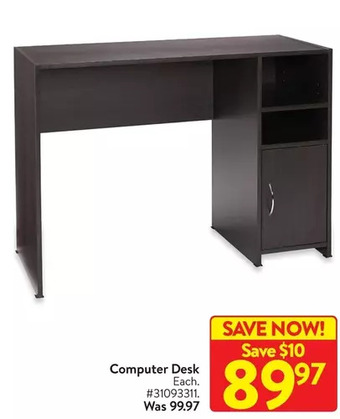 Walmart Computer desk offer