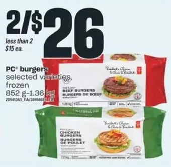 Valu-mart Pc burgers offer