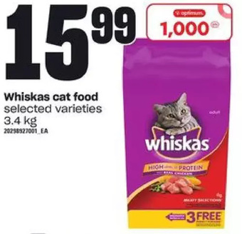 Loblaws Whiskas cat food offer