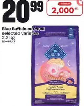 Loblaws Blue buffalo cat food offer