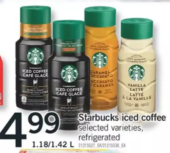 Fortinos Starbucks iced coffee offer