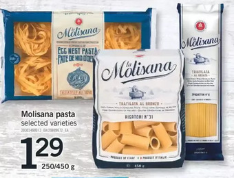 Fortinos Molisana pasta offer
