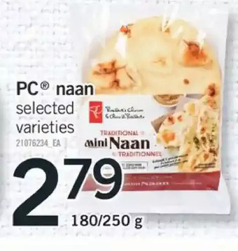 Fortinos Pc naan offer