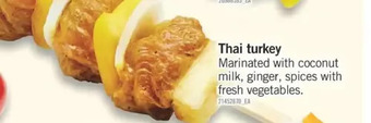 Fortinos Thai turkey offer