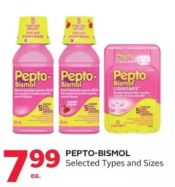Rexall Pepto-bismol offer
